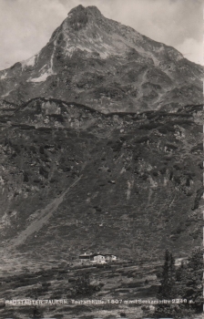 Ansichtskarte Radstädter Tauern, Taurachhütte 1807 m mit Seekarspitze 2348 m